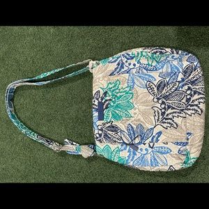 Vera Bradley Tropical handbag blue green